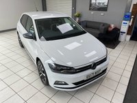 USED 2021 71 VOLKSWAGEN POLO 1.0 EVO beats Hatchback 5dr Petrol Manual Euro 6 (s/s) (80 ps) PURE WHITE / BEATS EDITION / ONLY 33038 MILES FROM NEW / GESTURE CONTL / APPLE CARPLAY & ANDROID AUTO / AUTO LIGHTS / CRUISE CONTROL / REVERSING CAMERA / BEATS SEATS / BEATS SOUND SYSTEM