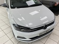 USED 2021 71 VOLKSWAGEN POLO 1.0 EVO beats Hatchback 5dr Petrol Manual Euro 6 (s/s) (80 ps) PURE WHITE / BEATS EDITION / ONLY 33038 MILES FROM NEW / GESTURE CONTL / APPLE CARPLAY & ANDROID AUTO / AUTO LIGHTS / CRUISE CONTROL / REVERSING CAMERA / BEATS SEATS / BEATS SOUND SYSTEM