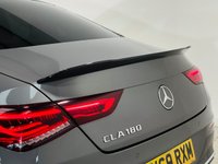 USED 2019 69 MERCEDES-BENZ CLA 1.3 CLA180 AMG Line (Premium) Coupe 4dr Petrol 7G-DCT Euro 6 (s/s) (136 ps) Mountain Grey | Black/Red Leather Interior | Ambient Lighting | Privacy Glass | AMG Pack | ULEZ OK