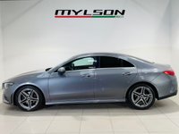 USED 2019 69 MERCEDES-BENZ CLA 1.3 CLA180 AMG Line (Premium) Coupe 4dr Petrol 7G-DCT Euro 6 (s/s) (136 ps) Mountain Grey | Black/Red Leather Interior | Ambient Lighting | Privacy Glass | AMG Pack | ULEZ OK