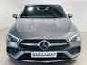 USED 2019 69 MERCEDES-BENZ CLA 1.3 CLA180 AMG Line (Premium) Coupe 4dr Petrol 7G-DCT Euro 6 (s/s) (136 ps) Mountain Grey | Black/Red Leather Interior | Ambient Lighting | Privacy Glass | AMG Pack | ULEZ OK