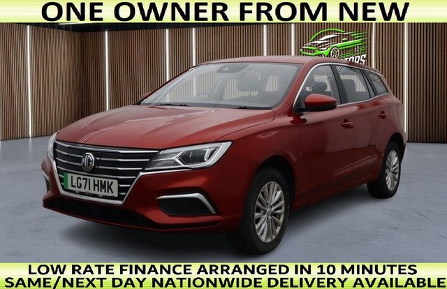 2021 mg 5 61.1kwh excite long range estate 5dr electric auto (156 ps) +++1 owner from new+++ 2021 11,663 miles 0 ltr... photo