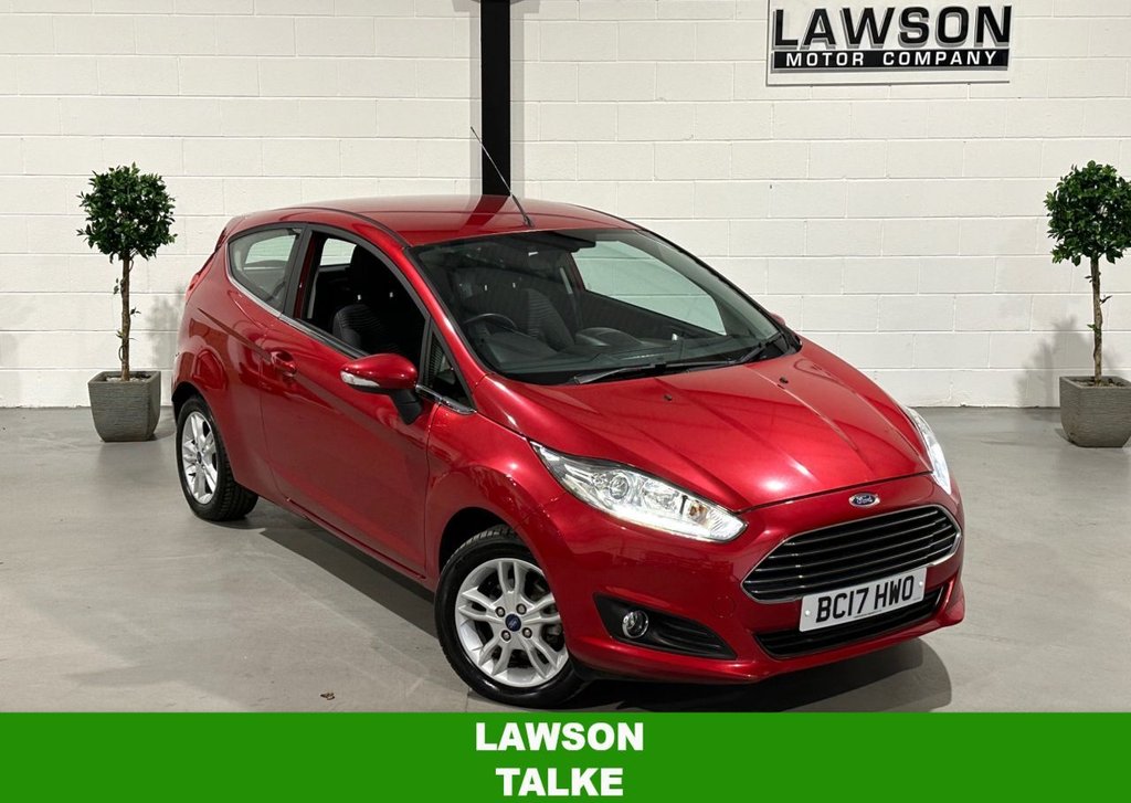 USED 2017 17 FORD FIESTA 1.25 Zetec Hatchback 3dr Petrol Manual Euro 6 (82 ps) 