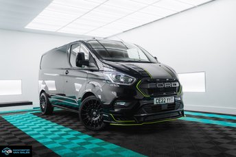 2022 FORD TRANSIT CUSTOM 2.0 LWB RS SPORT EDITION 170BHP AUTO - LEATHER SEATS - ALLOYS £22995.00