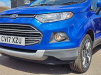 USED 2017 17 FORD ECOSPORT 1.0T EcoBoost Titanium SUV 5dr Petrol Manual 2WD Euro 6 (s/s) (125 ps) 6 months warranty, &pound;1000 per claim