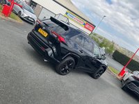 USED 2021 06 TOYOTA RAV4 2.5 VVT-h Black Edition SUV 5dr Petrol Hybrid CVT 4WD Euro 6 (s/s) (222 ps) Nav Camera Cruise Keyless DAB