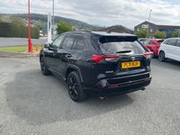 USED 2021 06 TOYOTA RAV4 2.5 VVT-h Black Edition SUV 5dr Petrol Hybrid CVT 4WD Euro 6 (s/s) (222 ps) Nav Camera Cruise Keyless DAB