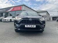 USED 2021 06 TOYOTA RAV4 2.5 VVT-h Black Edition SUV 5dr Petrol Hybrid CVT 4WD Euro 6 (s/s) (222 ps) Nav Camera Cruise Keyless DAB