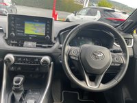 USED 2021 06 TOYOTA RAV4 2.5 VVT-h Black Edition SUV 5dr Petrol Hybrid CVT 4WD Euro 6 (s/s) (222 ps) Nav Camera Cruise Keyless DAB