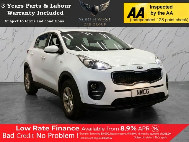 2016 SPORTAGE 1.6 GDI 1 SUV 5DR PETROL MANUAL EURO 6 130 BHP NATIONWIDE... photo