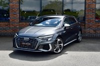 USED 2023 23 AUDI S3 2.0 TFSI Sportback 5dr Petrol S Tronic quattro Euro 6 (s/s) (310 ps) B&O / CAMERA / ADAPTIVE CRUISE