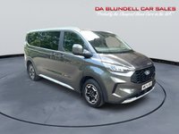 USED 2025 74 FORD TOURNEO CUSTOM 2.0 320 EcoBlue Active Minibus Double Cab 5dr Diesel Auto L2 Euro 6 (s/s) (170 ps) FORD WARRANTY 01/28+ELEC DOORS