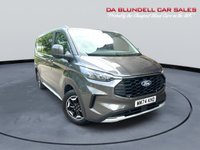 USED 2025 74 FORD TOURNEO CUSTOM 2.0 320 EcoBlue Active Minibus Double Cab 5dr Diesel Auto L2 Euro 6 (s/s) (170 ps) FORD WARRANTY 01/28+ELEC DOORS
