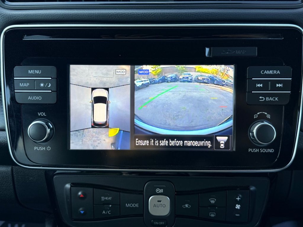 USED 2018 67 NISSAN LEAF 40kWh Tekna Hatchback 5dr Electric Auto (150 ps) APPLE CARPLAY+360 CAMERA+F/LEATHER