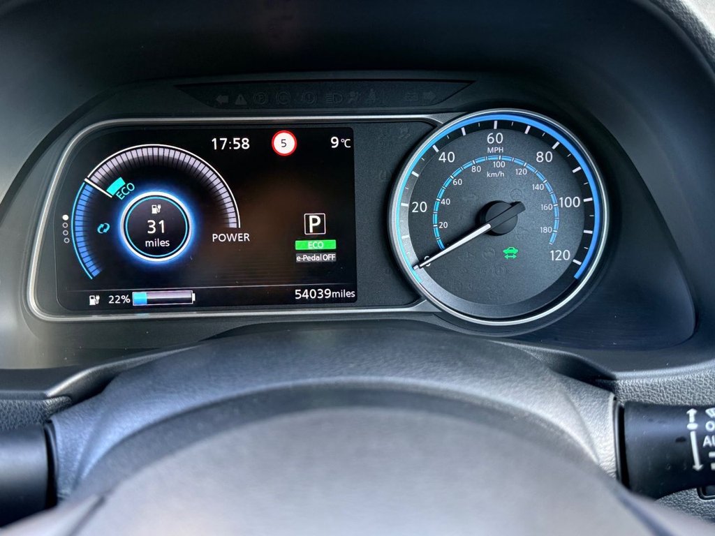 USED 2018 67 NISSAN LEAF 40kWh Tekna Hatchback 5dr Electric Auto (150 ps) APPLE CARPLAY+360 CAMERA+F/LEATHER