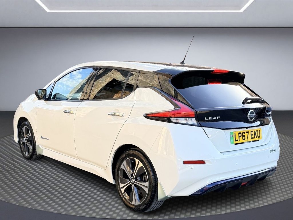 USED 2018 67 NISSAN LEAF 40kWh Tekna Hatchback 5dr Electric Auto (150 ps) APPLE CARPLAY+360 CAMERA+F/LEATHER