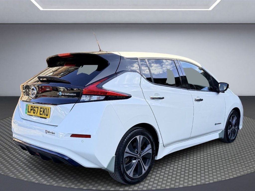 USED 2018 67 NISSAN LEAF 40kWh Tekna Hatchback 5dr Electric Auto (150 ps) APPLE CARPLAY+360 CAMERA+F/LEATHER