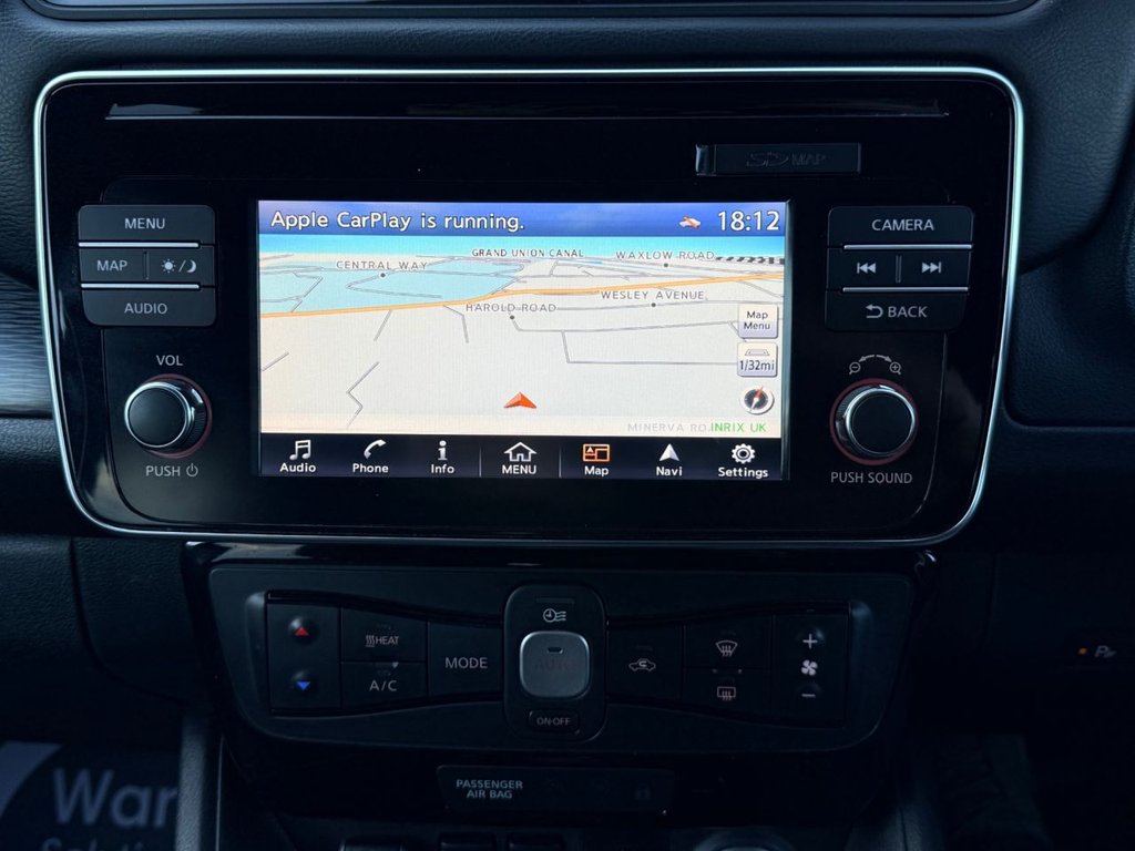 USED 2018 67 NISSAN LEAF 40kWh Tekna Hatchback 5dr Electric Auto (150 ps) APPLE CARPLAY+360 CAMERA+F/LEATHER
