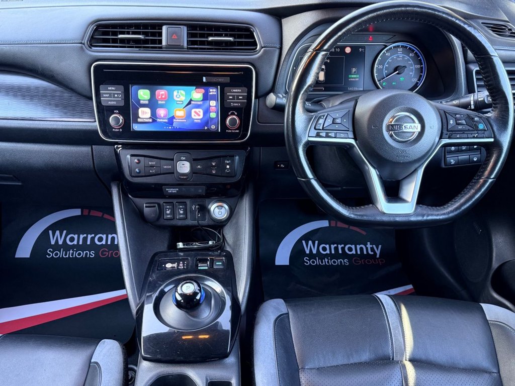 USED 2018 67 NISSAN LEAF 40kWh Tekna Hatchback 5dr Electric Auto (150 ps) APPLE CARPLAY+360 CAMERA+F/LEATHER