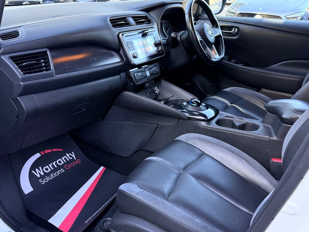 USED 2018 67 NISSAN LEAF 40kWh Tekna Hatchback 5dr Electric Auto (150 ps) APPLE CARPLAY+360 CAMERA+F/LEATHER