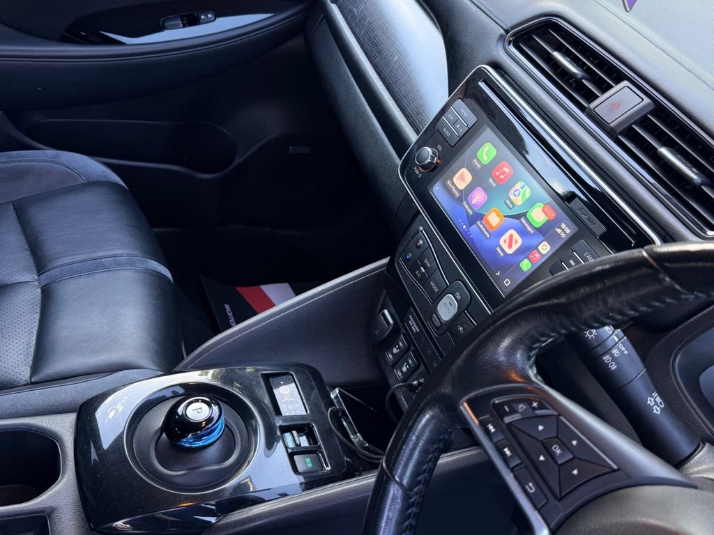 USED 2018 67 NISSAN LEAF 40kWh Tekna Hatchback 5dr Electric Auto (150 ps) APPLE CARPLAY+360 CAMERA+F/LEATHER