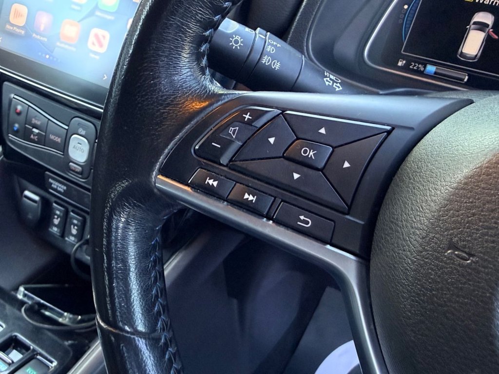 USED 2018 67 NISSAN LEAF 40kWh Tekna Hatchback 5dr Electric Auto (150 ps) APPLE CARPLAY+360 CAMERA+F/LEATHER