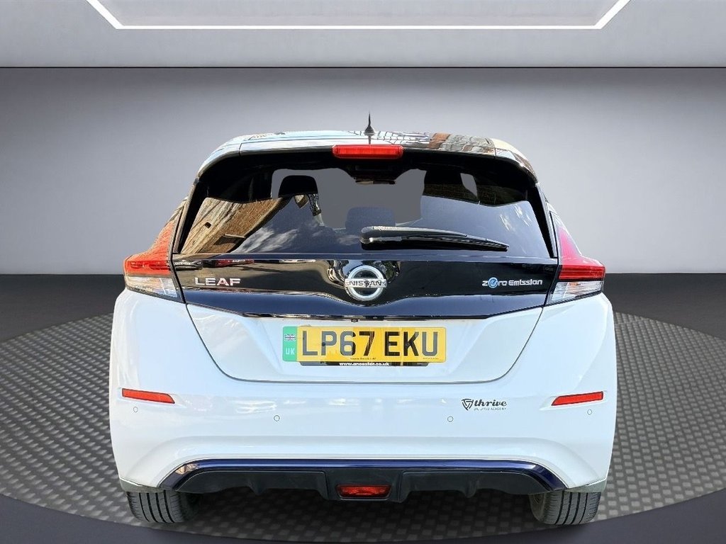 USED 2018 67 NISSAN LEAF 40kWh Tekna Hatchback 5dr Electric Auto (150 ps) APPLE CARPLAY+360 CAMERA+F/LEATHER