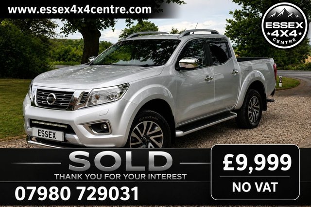 2016 NISSAN NAVARA TEKNA AUTOMATIC 2.3DCI TURBO DIESEL 4X4 PICK UP EURO 6 NO VAT... photo