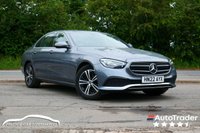 USED 2022 22 MERCEDES-BENZ E-CLASS 2.0 E200h MHEV Sport Saloon 4dr Petrol Hybrid G-Tronic+ Euro 6 (s/s) (211 ps) SELENITE GREY METALLIC PAINTWORK + REVERSE CAMERA + HEATED SEATS + APPLE CARPLAY