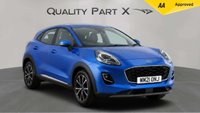 USED 2021 21 FORD PUMA 1.0T EcoBoost MHEV Titanium SUV 5dr Petrol Manual Euro 6 (s/s) (125 ps) 1 OWNER, SATNAV, CAR PLAY