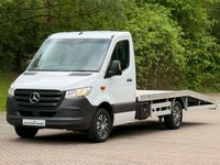 USED 2020 70 MERCEDES-BENZ SPRINTER 2.0 315 CDI PROGRESSIVE RECOVERY TRUCK 16FT 2DR DIESEL AUTOMATIC 9G-TRONIC RWD L2 EURO 6 (S/S) (150 PS) NO VAT - 1 OWNER FROM NEW - DIRECT FROM LEASING COMPANY - FULL SERVICE HISTORY - HPI CHECK ALL CLEAR - ULEZ / LEZ / CAZ COMPLIANT - EURO 6 - 2 KEYS - BRAND NEW 16FT BED - BRAND NEW STEALTH 13500LB WINCH - WIRELESS WINCH REMOTE - DOUBLE SPRINGS - AUTOMATIC - PADDLE SHIFT - 3 SEATER - DAB - BLUETOOTH - KEYLESS START - FINANCE AVAILABLE - ZERO DEPOSIT OFFERS - ALL VANS/CARS WELCOME IN PART-EXCHANGE, ANY AGE, ANY MILEAGE, ANY CONDITION