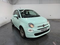 USED 2017 17 FIAT 500 1.2 ECO Pop Star Hatchback 3dr Petrol Manual Euro 6 (s/s) (69 bhp) FSH, A/C, alloys, bluetooth