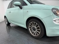 USED 2017 17 FIAT 500 1.2 ECO Pop Star Hatchback 3dr Petrol Manual Euro 6 (s/s) (69 bhp) FSH, A/C, alloys, bluetooth