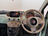USED 2017 17 FIAT 500 1.2 ECO Pop Star Hatchback 3dr Petrol Manual Euro 6 (s/s) (69 bhp) FSH, A/C, alloys, bluetooth