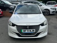 USED 2021 71 PEUGEOT E-208 50kWh GT Hatchback 5dr Electric Auto (136 ps) 