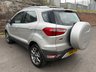 USED 2015 15 FORD ECOSPORT 1.0T EcoBoost Titanium SUV 5dr Petrol Manual 2WD Euro 5 (s/s) (125 ps) Desirable 2015 Ford Ecosport Titanium with leather