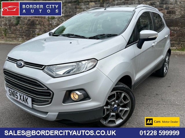 View our Ford Ecosport 1.0T EcoBoost Titanium SUV 5dr Petrol Manual 2WD Euro 5 (s/s) (125 ps)