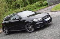 USED 2016 66 AUDI A3 2.0 TDI S line Hatchback 3dr Diesel S Tronic Auto 6Spd quattro Euro 6 (s/s) (184 ps) QUATTRO! S TRONIC!