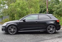 USED 2016 66 AUDI A3 2.0 TDI S line Hatchback 3dr Diesel S Tronic Auto 6Spd quattro Euro 6 (s/s) (184 ps) QUATTRO! S TRONIC!