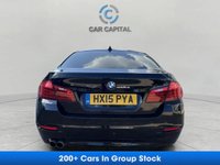USED 2015 15 BMW 5 SERIES 2.0 518d SE Saloon 4dr Diesel Auto Euro 6 (s/s) (150 ps) 2 KEYS+PARK SENS+LONG MOT & SERVICE