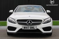 USED 2017 17 MERCEDES-BENZ C-CLASS 2.0 C200 AMG Line Cabriolet 2dr Petrol G-Tronic+ Euro 6 (s/s) (184 ps) 