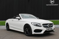 USED 2017 17 MERCEDES-BENZ C-CLASS 2.0 C200 AMG Line Cabriolet 2dr Petrol G-Tronic+ Euro 6 (s/s) (184 ps) 