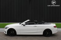 USED 2017 17 MERCEDES-BENZ C-CLASS 2.0 C200 AMG Line Cabriolet 2dr Petrol G-Tronic+ Euro 6 (s/s) (184 ps) 