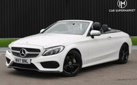 USED 2017 17 MERCEDES-BENZ C-CLASS 2.0 C200 AMG Line Cabriolet 2dr Petrol G-Tronic+ Euro 6 (s/s) (184 ps) 