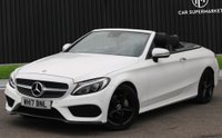 USED 2017 17 MERCEDES-BENZ C-CLASS 2.0 C200 AMG Line Cabriolet 2dr Petrol G-Tronic+ Euro 6 (s/s) (184 ps) 