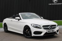 USED 2017 17 MERCEDES-BENZ C-CLASS 2.0 C200 AMG Line Cabriolet 2dr Petrol G-Tronic+ Euro 6 (s/s) (184 ps) 
