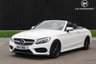USED 2017 17 MERCEDES-BENZ C-CLASS 2.0 C200 AMG Line Cabriolet 2dr Petrol G-Tronic+ Euro 6 (s/s) (184 ps) 