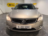 USED 2010 10 KIA CEED 1.6 CRDi 3 Sports Wagon 5dr Diesel Auto Euro 4 (113 bhp) Great Service History-Air Con