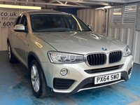 USED 2014 64 BMW X4 2.0 20d SE SUV 5dr Diesel Auto xDrive Euro 6 (s/s) (190 ps)+2 KEYS+PSH 7 SERVICES+CRUISE+PARK SENSORS+LEATHER HEATED SEATS+AIRCON+NAV+BT AUDIO+USB+AUX+AUTOHOLD+ALLOYS+HPI CLEAR WITH VOSA MOT HISTORY, CLEAN +GREAT DRIVE+GOOD MPG, PART EXCHANGE WELCOME 2 KEYS+PSH 7 SERVICES+CRUISE+PARK SENSORS+LEATHER HEATED SEATS+AIRCON+NAV+BT AUDIO+USB+AUX+AUTOHOLD+ALLOYS+HPI CLEAR