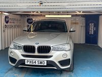 USED 2014 64 BMW X4 2.0 20d SE SUV 5dr Diesel Auto xDrive Euro 6 (s/s) (190 ps)+2 KEYS+PSH 7 SERVICES+CRUISE+PARK SENSORS+LEATHER HEATED SEATS+AIRCON+NAV+BT AUDIO+USB+AUX+AUTOHOLD+ALLOYS+HPI CLEAR WITH VOSA MOT HISTORY, CLEAN +GREAT DRIVE+GOOD MPG, PART EXCHANGE WELCOME 2 KEYS+PSH 7 SERVICES+CRUISE+PARK SENSORS+LEATHER HEATED SEATS+AIRCON+NAV+BT AUDIO+USB+AUX+AUTOHOLD+ALLOYS+HPI CLEAR